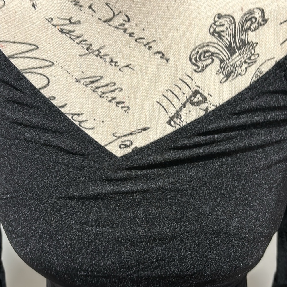 Shein Elegant Black Long Sleeve Dress Small - Picture 4 of 6